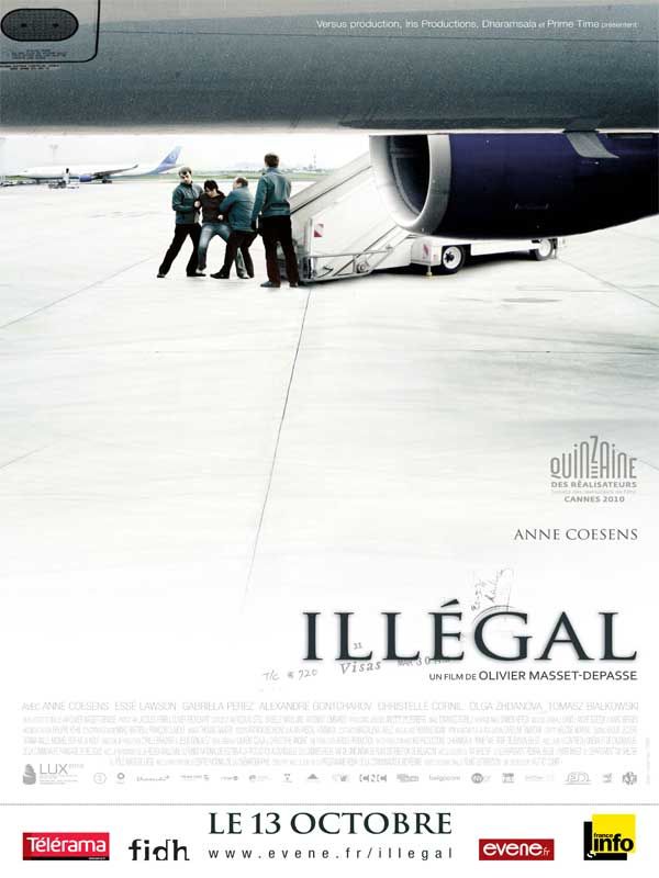 Affiche du film Illégal (2010) de Olivier Masset-Depasse Affiche du film Illégal (2010) de Olivier Masset-Depasse. Voir Illégal en streaming / torrent sur meilleurs-films.fr