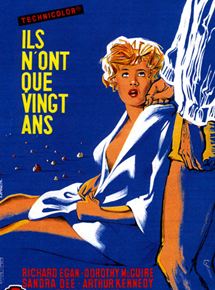 Affiche du film Ils n’ont que vingt ans (1959) de Delmer Daves. Voir Ils n’ont que vingt ans en streaming / torrent sur meilleurs-films.fr
