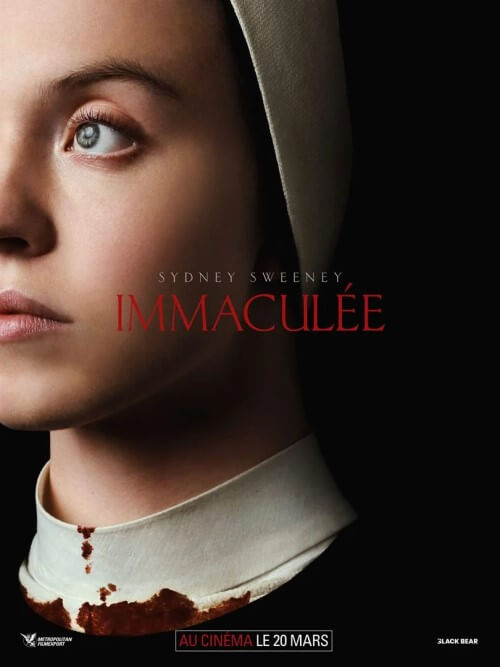 Affiche du film Immaculée (2024) de Michael Mohan Affiche du film Immaculée (2024) de Michael Mohan. Voir Immaculée en streaming / torrent sur meilleurs-films.fr