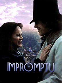 Affiche du film Impromptu (1991) de James Lapine. Voir Impromptu en streaming / torrent sur meilleurs-films.fr