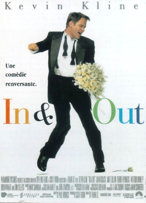 Affiche du film In & Out (1997) de Frank Oz Affiche du film In & Out (1997) de Frank Oz. Voir In & Out en streaming / torrent sur meilleurs-films.fr