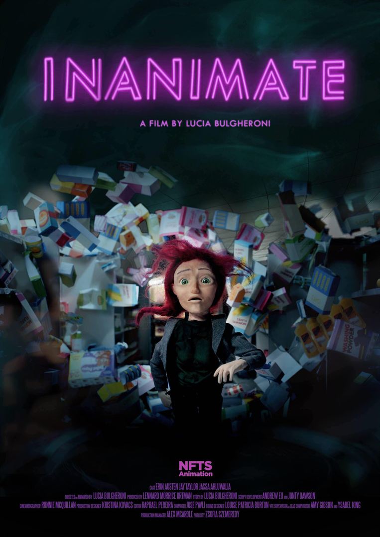 Affiche du court métrage Inanimate () de Lucia Bulgheroni. Voir Inanimate en streaming / torrent sur meilleurs-films.fr