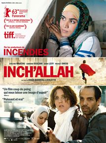 Affiche du film Inch’Allah (2011) de Anaïs Barbeau-Lavalette. Voir Inch’Allah en streaming / torrent sur meilleurs-films.fr