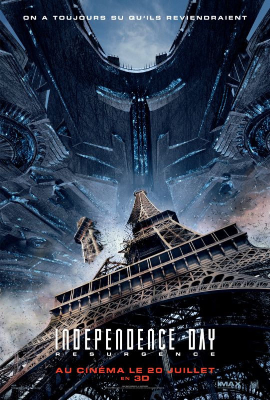 Affiche du film Independence Day : Resurgence (2016) de Roland Emmerich Affiche du film Independence Day : Resurgence (2016) de Roland Emmerich. Voir Independence Day : Resurgence en streaming / torrent sur meilleurs-films.fr