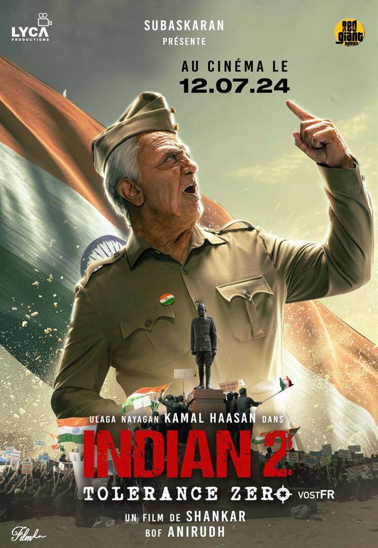 Affiche du film Indian 2 (2024) de S. Shankar Affiche du film Indian 2 (2024) de S. Shankar. Voir Indian 2 en streaming / torrent sur meilleurs-films.fr