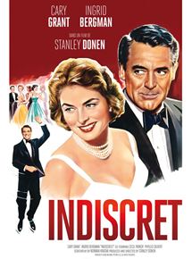 Affiche du film Indiscret (1958) de Stanley Donen Affiche du film Indiscret (1958) de Stanley Donen. Voir Indiscret en streaming / torrent sur meilleurs-films.fr