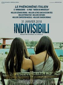 Affiche du film Indivisibili (2016) de Edoardo De Angelis. Voir Indivisibili en streaming / torrent sur meilleurs-films.fr