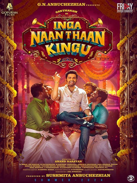 Affiche du film Inga Naan Thaan Kingu (2024) de N. Anand Affiche du film Inga Naan Thaan Kingu (2024) de N. Anand. Voir Inga Naan Thaan Kingu en streaming / torrent sur meilleurs-films.fr
