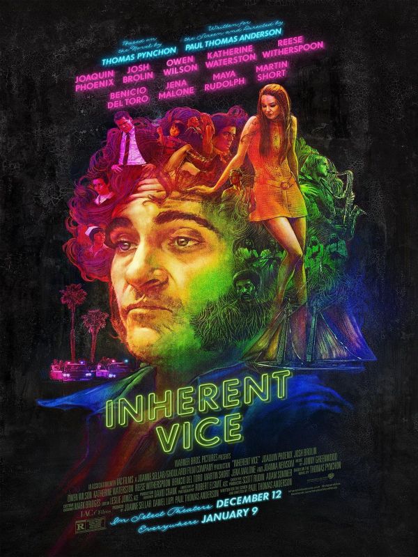 Affiche du film Inherent Vice (2014) de Paul Thomas Anderson Affiche du film Inherent Vice (2014) de Paul Thomas Anderson. Voir Inherent Vice en streaming / torrent sur meilleurs-films.fr
