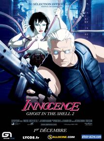 Affiche du film Innocence – Ghost in the Shell 2 (2003) de Mamoru Oshii. Voir Innocence – Ghost in the Shell 2 en streaming / torrent sur meilleurs-films.fr