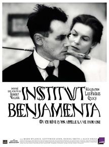 Affiche du film Institut Benjamenta (1995) de Timothy Quay,Stephen Quay,Weiser Quay Affiche du film Institut Benjamenta (1995) de Timothy Quay,Stephen Quay,Weiser Quay. Voir Institut Benjamenta en streaming / torrent sur meilleurs-films.fr