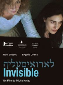 Affiche du film Invisible (2010) de Michal Aviad Affiche du film Invisible (2010) de Michal Aviad. Voir Invisible en streaming / torrent sur meilleurs-films.fr