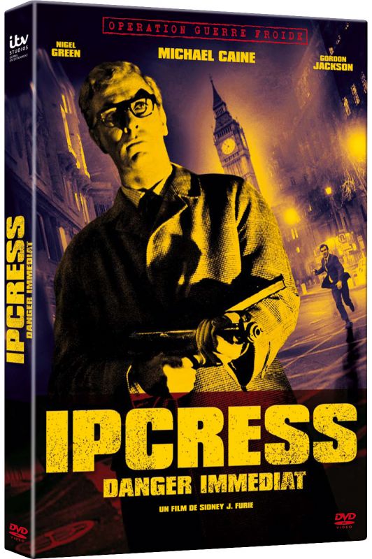 Affiche du film Ipcress – Danger immédiat (1965) de Sidney J. Furie. Voir Ipcress – Danger immédiat en streaming / torrent sur meilleurs-films.fr