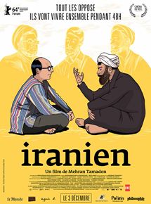 Affiche du film Iranien (2014) de Mehran Tamadon. Voir Iranien en streaming / torrent sur meilleurs-films.fr