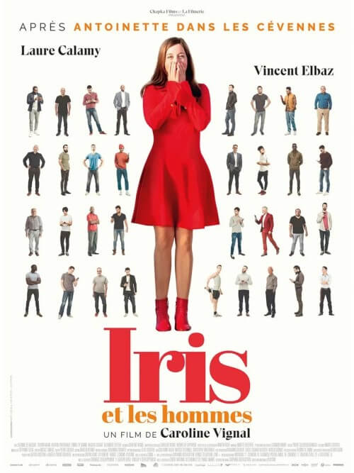 Affiche du film Iris et les hommes (2024) de Caroline Vignal. Voir Iris et les hommes en streaming / torrent sur meilleurs-films.fr