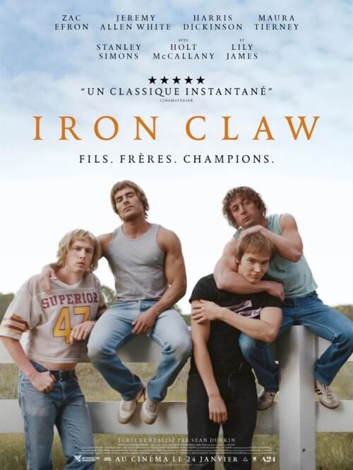 Affiche du film Iron Claw (2024) de Sean Durkin Affiche du film Iron Claw (2024) de Sean Durkin. Voir Iron Claw en streaming / torrent sur meilleurs-films.fr
