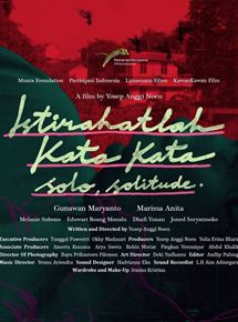 Affiche du film Istirahatlah kata-kata (2016) de Yosep Anggi Noen Affiche du film Istirahatlah kata-kata (2016) de Yosep Anggi Noen. Voir Istirahatlah kata-kata en streaming / torrent sur meilleurs-films.fr