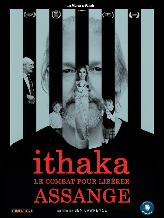 Affiche du film Ithaka – Le combat pour libérer Assange (2021) de Ben Lawrence. Voir Ithaka – Le combat pour libérer Assange en streaming / torrent sur meilleurs-films.fr