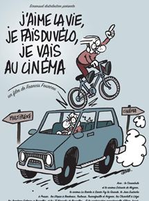 Affiche du film J’aime la vie, je fais du vélo, je vais au cinéma (2004) de Francis Fourcou. Voir J’aime la vie, je fais du vélo, je vais au cinéma en streaming / torrent sur meilleurs-films.fr