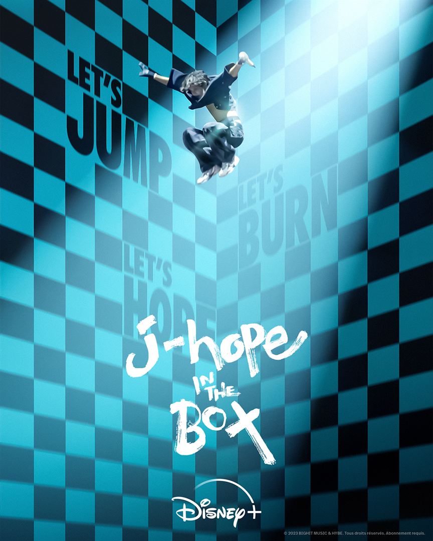Affiche du film j-hope IN THE BOX (2023) de Jun-Soo Park. Voir j-hope IN THE BOX en streaming / torrent sur meilleurs-films.fr