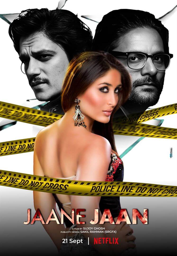 Affiche du film Jaane Jaan : Le suspect X (2023) de Sujoy Ghosh. Voir Jaane Jaan : Le suspect X en streaming / torrent sur meilleurs-films.fr