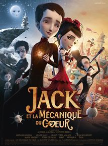 Affiche du film Jack et la mécanique du cur (2013) de Mathias Malzieu,Stéphane Berla,Stéphane Berla. Voir Jack et la mécanique du cur en streaming / torrent sur meilleurs-films.fr