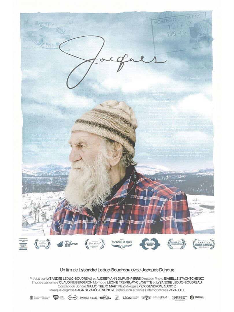 Affiche du film Jacques (2025) de Lysandre Leduc-Boudreau. Voir Jacques en streaming / torrent sur meilleurs-films.fr