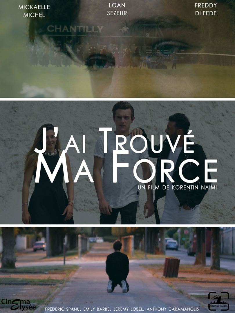 Affiche du court métrage J’ai Trouvé Ma Force (2017) de Korentin Naimi. Voir J’ai Trouvé Ma Force en streaming / torrent sur meilleurs-films.fr