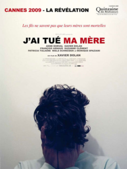 Affiche du film J’ai tué ma mère (2009) de Xavier Dolan.