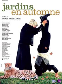 Affiche du film Jardins en automne (2006) de Otar Iosseliani. Voir Jardins en automne en streaming / torrent sur meilleurs-films.fr
