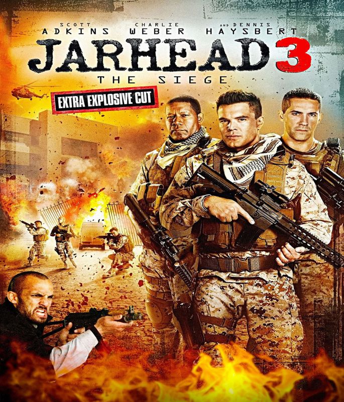 Affiche du film Jarhead 3 : le siège (2016) de William Kaufman. Voir Jarhead 3 : le siège en streaming / torrent sur meilleurs-films.fr
