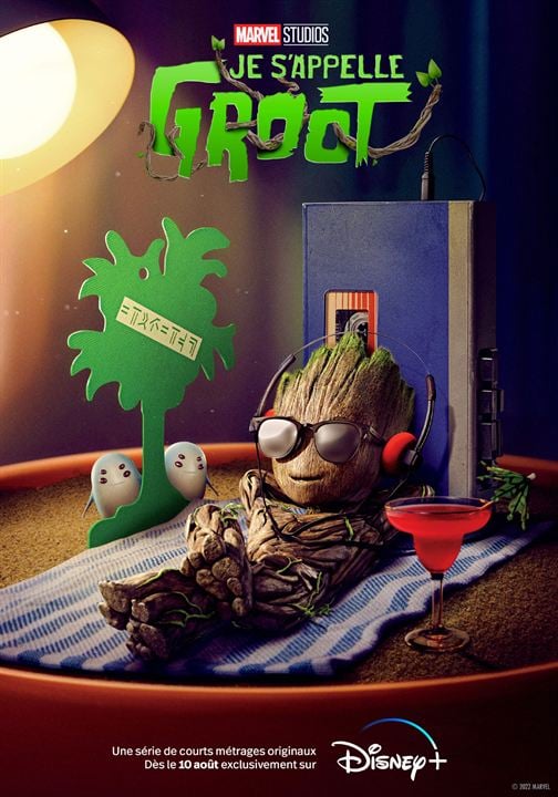 Affiche de la série Je s’appelle Groot (2022) de . Voir Je s’appelle Groot en streaming / torrent sur meilleurs-films.fr