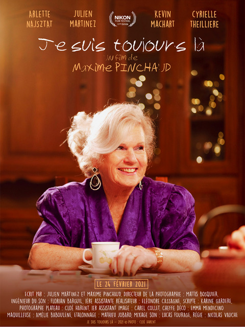Affiche du court métrage Je suis toujours là (2021) de Julien Martinez Affiche du court métrage Je suis toujours là (2021) de Julien Martinez. Voir Je suis toujours là en streaming / torrent sur meilleurs-films.fr