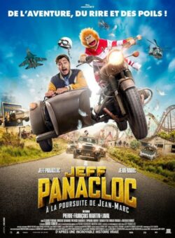 Affiche du film Jeff Panacloc – A la poursuite de Jean-Marc (2023) de Pierre-François Martin-Laval.