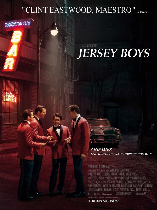 Affiche du film Jersey Boys (2014) de Clint Eastwood. Voir Jersey Boys en streaming / torrent sur meilleurs-films.fr