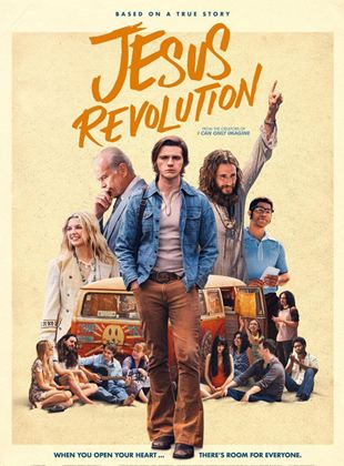 Affiche du film Jesus Revolution (2022) de Brent McCorkle. Voir Jesus Revolution en streaming / torrent sur meilleurs-films.fr