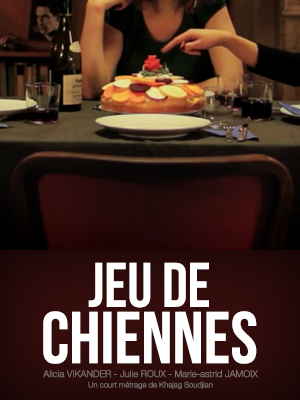 Affiche du court métrage Jeu de chiennes (2011) de Khajag Soudjian. Voir Jeu de chiennes en streaming / torrent sur meilleurs-films.fr