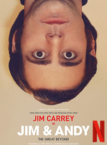 Affiche du film Jim et Andy (2017) de Chris Smith (II). Voir Jim et Andy en streaming / torrent sur meilleurs-films.fr