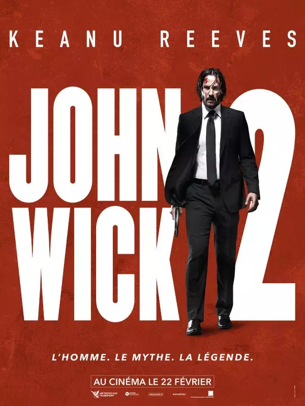 Affiche du film John Wick 2 (2017) de Chad Stahelski Affiche du film John Wick 2 (2017) de Chad Stahelski. Voir John Wick 2 en streaming / torrent sur meilleurs-films.fr