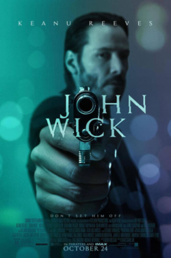 Affiche du film John Wick (2014) de Chad Stahelski & David Leitch.