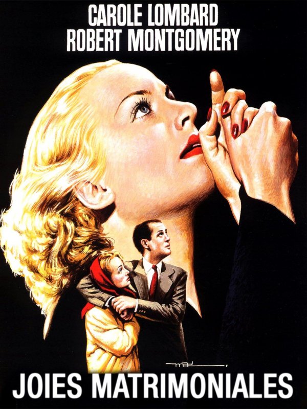 Affiche du film Joies matrimoniales (1941) de Alfred Hitchcock. Voir Joies matrimoniales en streaming / torrent sur meilleurs-films.fr