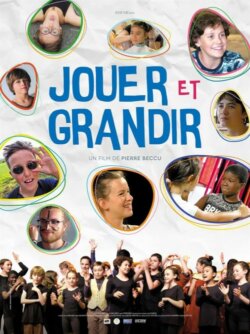 Affiche du film Jouer et grandir (2024) de Pierre Beccu.