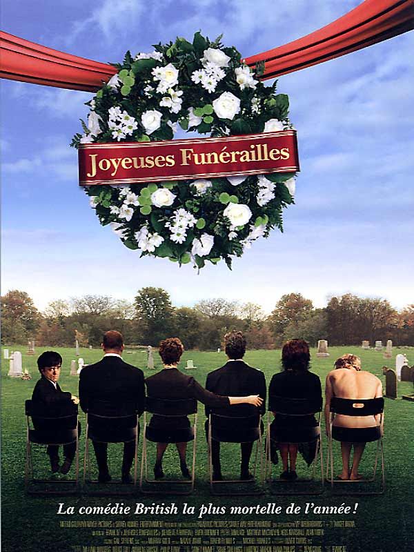 Affiche du film Joyeuses funérailles (2007) de Frank Oz. Voir Joyeuses funérailles en streaming / torrent sur meilleurs-films.fr