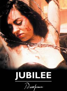 Affiche du film Jubilee (1978) de Derek Jarman. Voir Jubilee en streaming / torrent sur meilleurs-films.fr