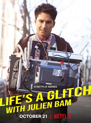 Affiche de la série Julien Bam en plein bug (2022) de Julien Bam. Voir Julien Bam en plein bug en streaming / torrent sur meilleurs-films.fr