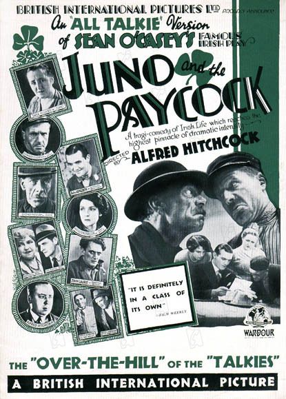 Affiche du film Junon et le paon (1930) de Alfred Hitchcock. Voir Junon et le paon en streaming / torrent sur meilleurs-films.fr