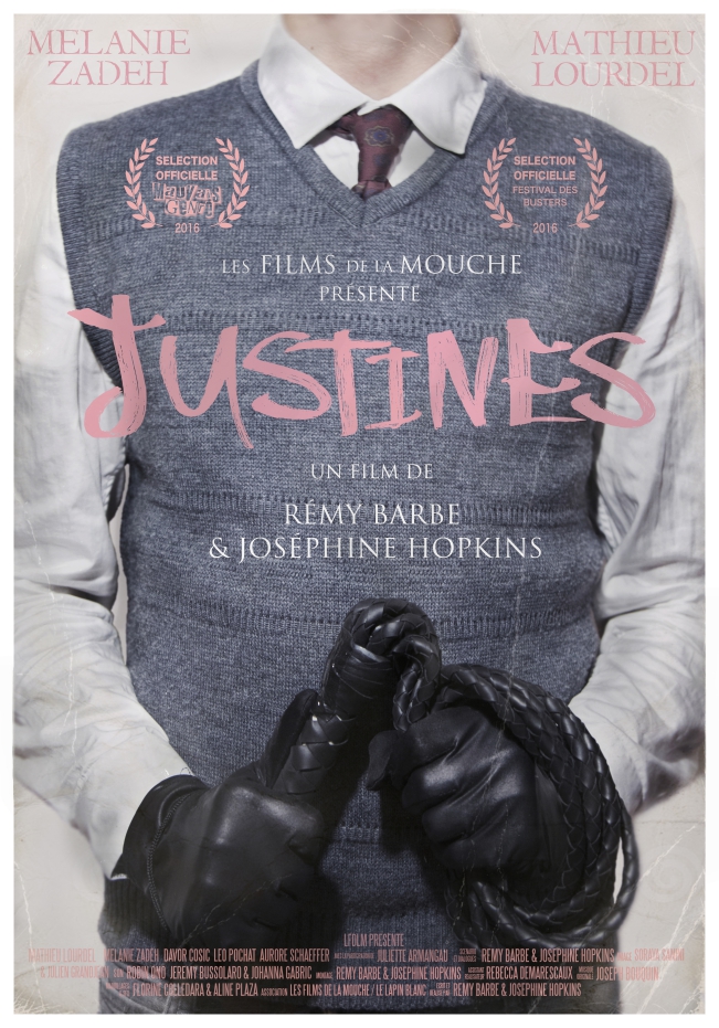 Affiche du court métrage Justines (2016) de Joséphine Hopkins. Voir Justines en streaming / torrent sur meilleurs-films.fr