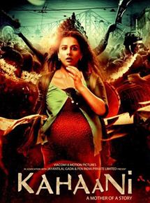 Affiche du film Kahaani (2012) de Sujoy Ghosh. Voir Kahaani en streaming / torrent sur meilleurs-films.fr