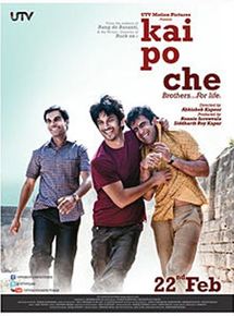 Affiche du film Kai Po Che! (2012) de Abhishek Kapoor Affiche du film Kai Po Che! (2012) de Abhishek Kapoor. Voir Kai Po Che! en streaming / torrent sur meilleurs-films.fr