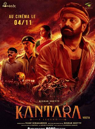 Affiche du film Kantara (2022) de . Voir Kantara en streaming / torrent sur meilleurs-films.fr